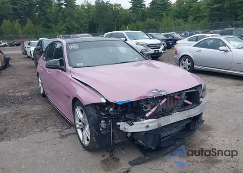 2014 BMW 335I xDrive z USA, uszkodzony, nr VIN WBA3B9G54ENR92616